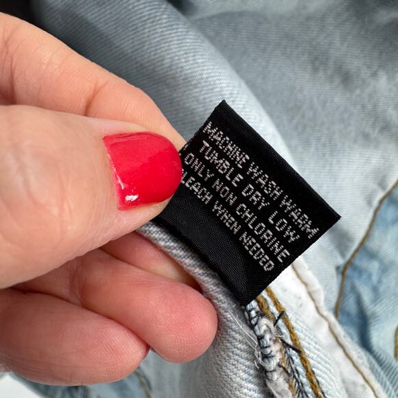 Vintage Cobra Light Wash Denim Jacket 100% Cotton Women’s Small - Picture 5 of 6